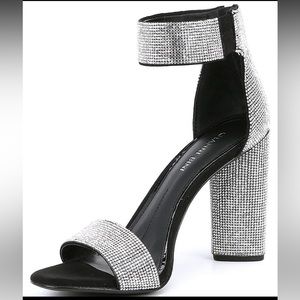 Gianni Bini sparkly block heels
